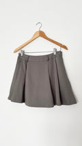 Falda Short Gris