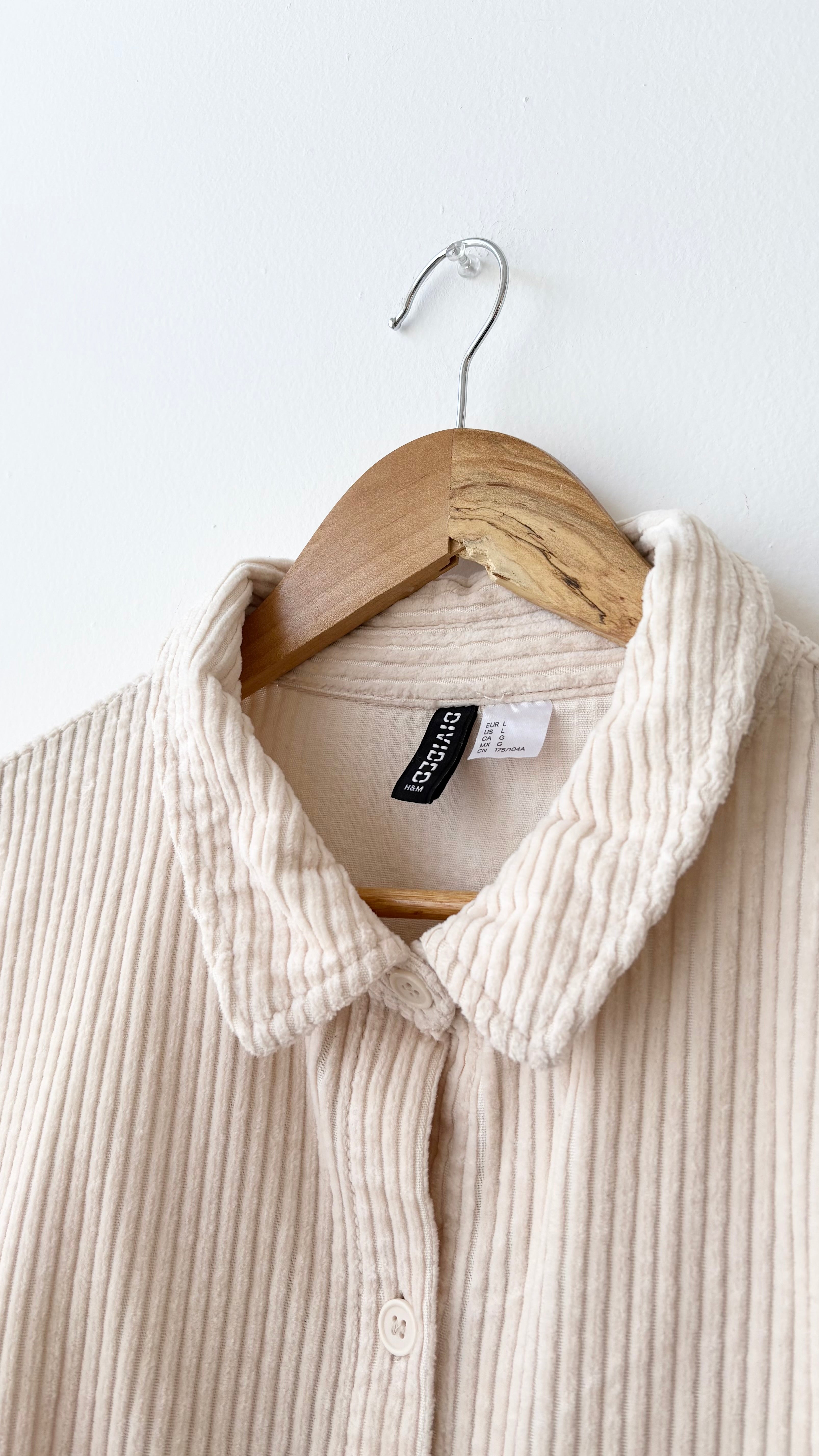 SOBRECAMISA H&M